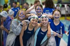 Picture By Peter Frankland. 20-05-23 Swimming - Junior Meet at St. Sampson's High.