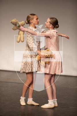 Picture by Sophie Rabey.  02-06-24.
2024 Guernsey Dance Awards - Sunday 02 June 2024.
SESSION 2 - 20 - KDCh - Children Duet/Trio Character.
Children of War - Daisy Le Page, Mia Le Roux - Avril Earl Dance and Theatre Arts Centre Ltd (Guernsey).