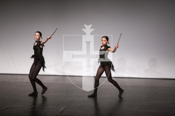 Picture by Sophie Rabey.  02-06-24.
2024 Guernsey Dance Awards - Sunday 02 June 2024.
SESSION 2 - 18 - KDB - Children Duet/Trio Ballet - any style (not repertoire)
Strings - Cara Langlois, Juliette Broad - The Academy of Dance & Theatre Arts (Guernsey)