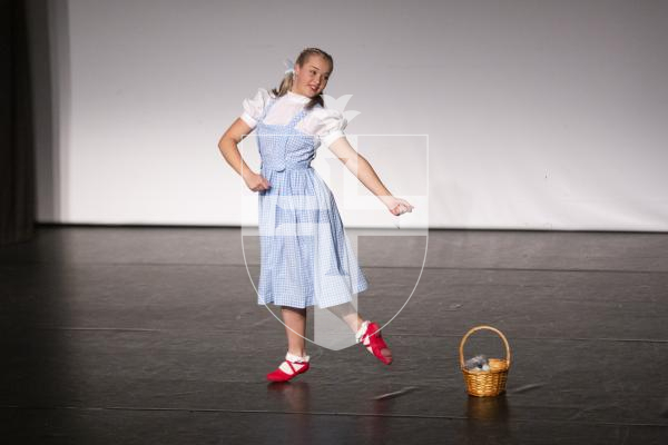 Picture by Sophie Rabey.  02-06-24.
2024 Guernsey Dance Awards - Sunday 02 June 2024.
SESSION 2 - 22 - JSCh - Junior Solo Character.
Dorothy arrives in Oz - Holly Ingrouille - Music Box Dance (Guernsey).