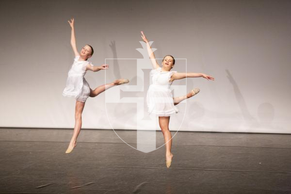 Picture by Sophie Rabey.  02-06-24.
2024 Guernsey Dance Awards - Sunday 02 June 2024.
SESSION 2 - 25 - KDL - Children Duet/Trio Lyrical and Contemporary.
Vienna - Jessica Le Cheminant, Lara Cronje - Starlight Dance Academy (Guernsey)