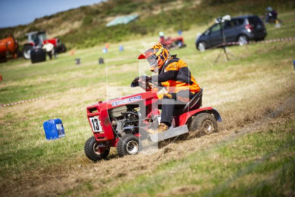 Picture by Sophie Rabey.  16-08-23.   West Show 2023.  Day 1 of judging.
Lawnmower racing.