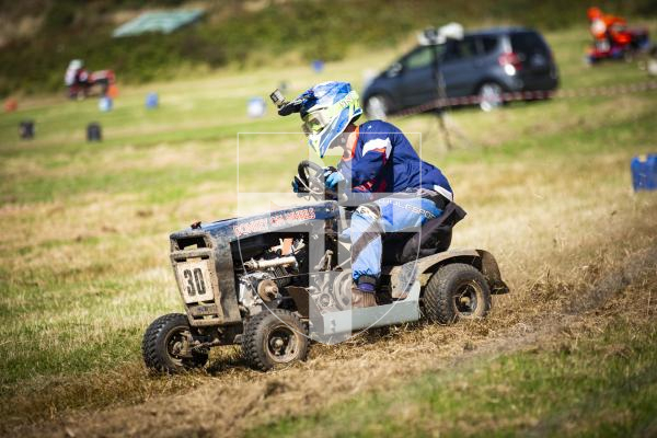 Picture by Sophie Rabey.  16-08-23.   West Show 2023.  Day 1 of judging.
Lawnmower racing.