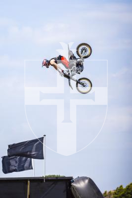 Picture by Sophie Rabey.  17-08-23.   West Show 2023.  Day 2 of activities and fun in the sun.
Bolddog Lings - Freestyle Motocross Stunt Display Team.