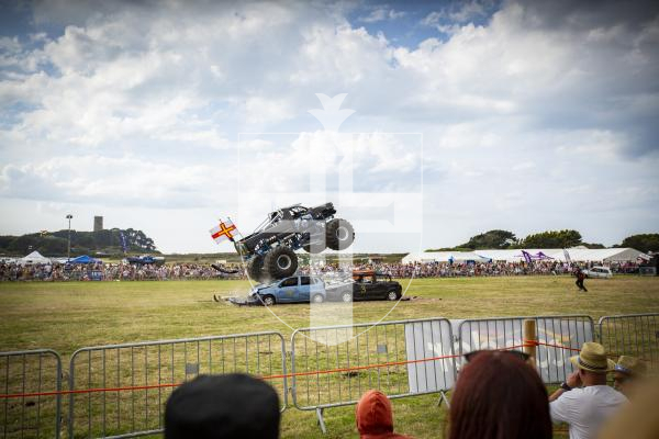 Picture by Sophie Rabey.  17-08-23.   West Show 2023.  Day 2 of activities and fun in the sun.
Big Pete Monster Trucks